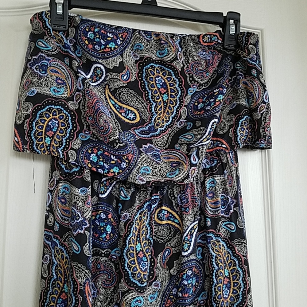Petite, Paisley Dress